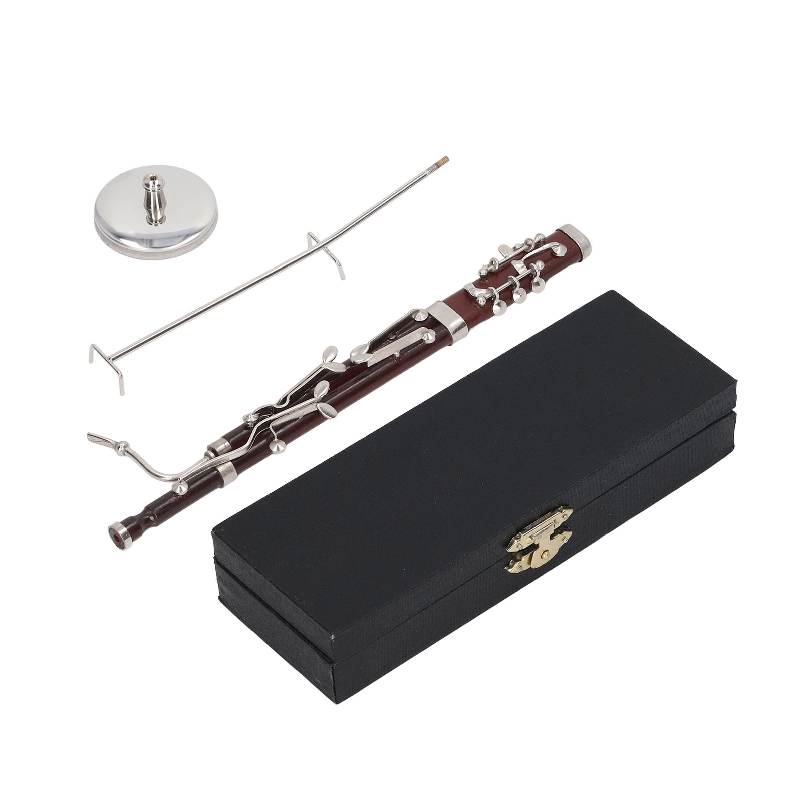 Musical Instrument Bassoon - نموذج مصغر لآلة الباسون مع حامل