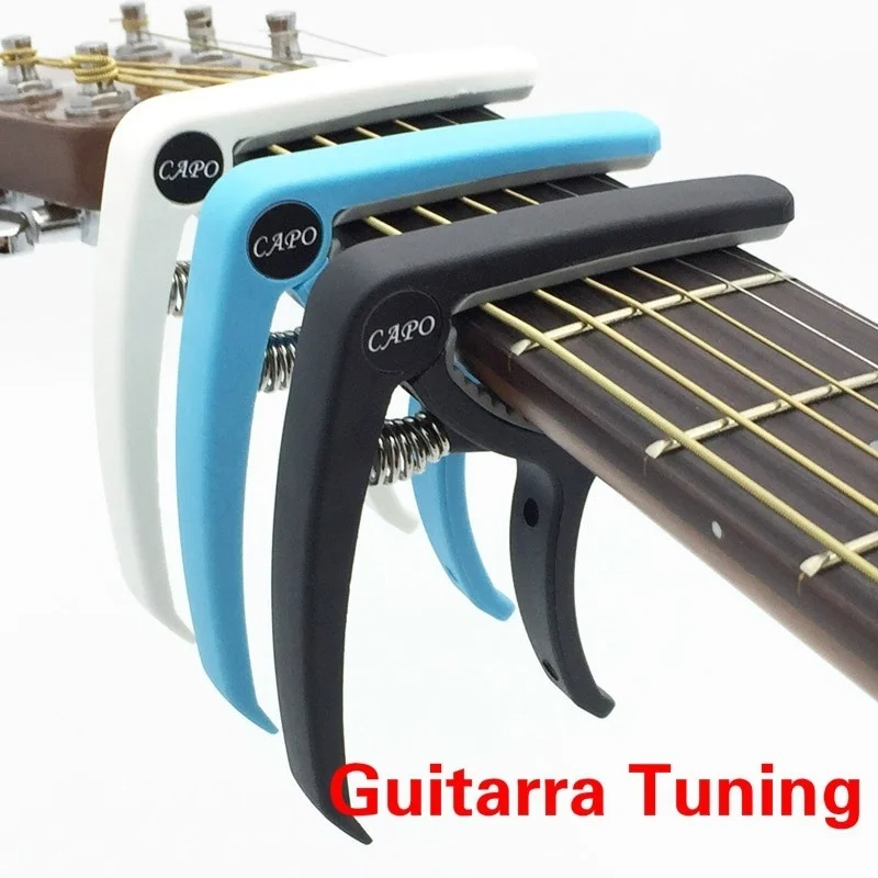 Musical Instrument Dulcimer - كابو جيتار بلاستيكي مكون من 6