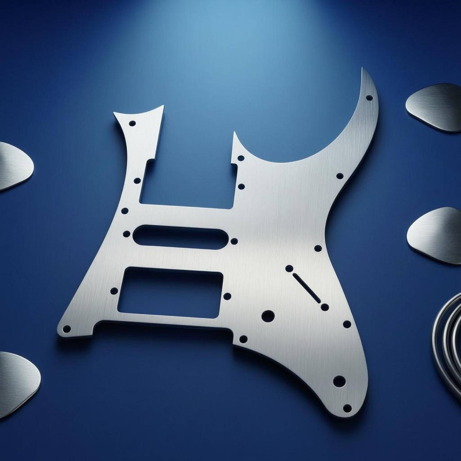 واقي معدني للجيتار الكهربائي م - مراجعة Musical Instrument ____ وسعره