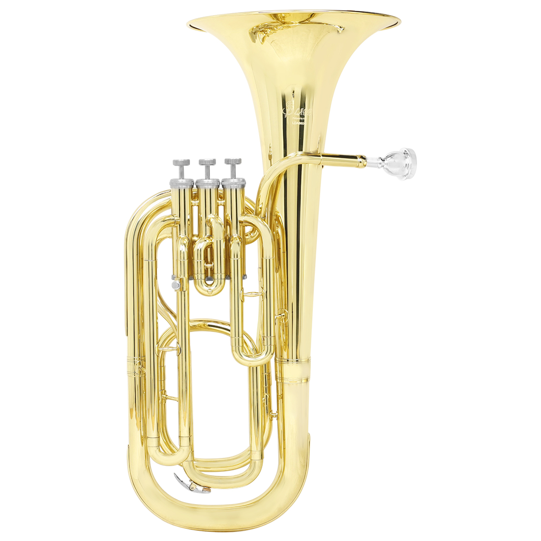 بوق باريتون SLADE Bb بثلاثة مف - مراجعة Musical Instrument Horn وسعره