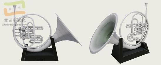 آلة موسيقية القرن ثلاثية الأبع - مراجعة Musical Instrument Horn وسعره