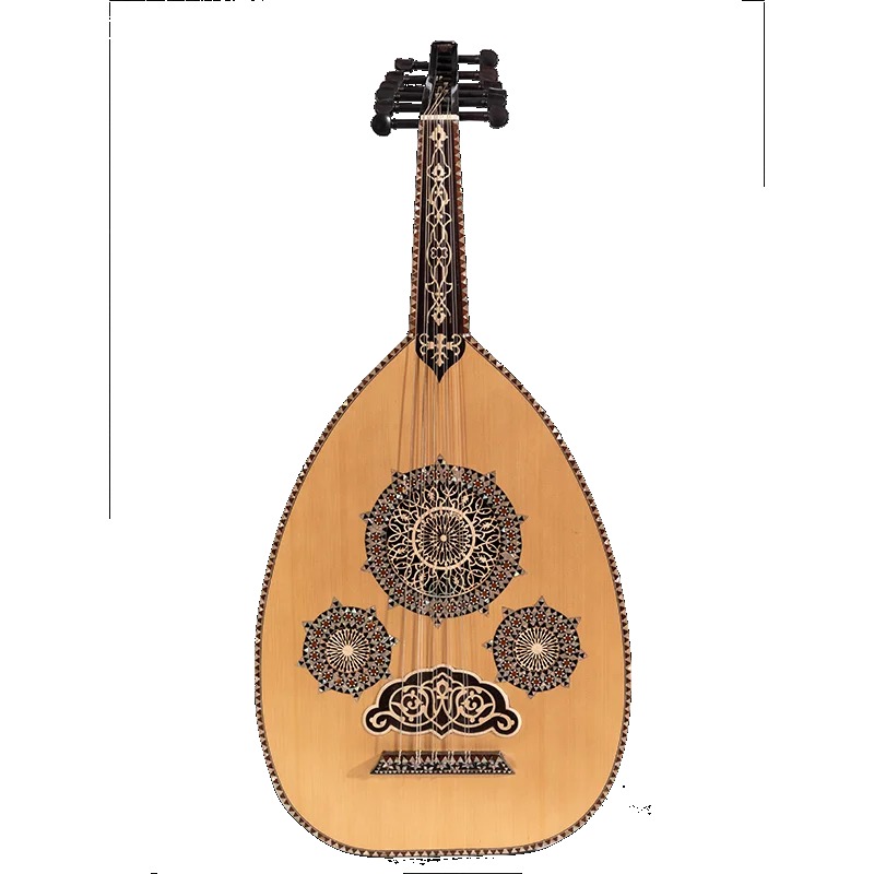 آلة العود OM-1 ذات 12 وترًا، آ - مراجعة Musical Instrument Oud وسعره