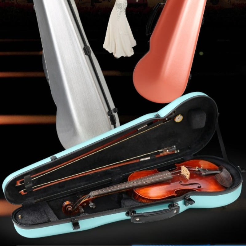 حافظة كمان من ألياف الكربون مض - مراجعة Violin Musical Instrument وسعره