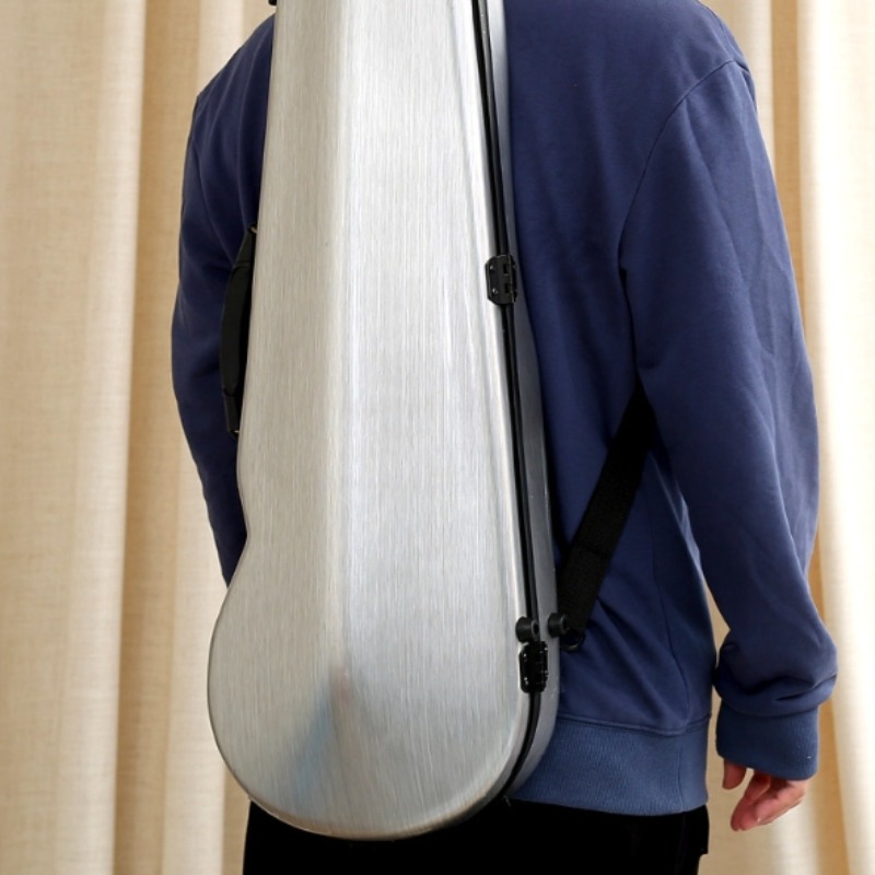 حافظة كمان من ألياف الكربون مض - مراجعة Violin Musical Instrument وسعره