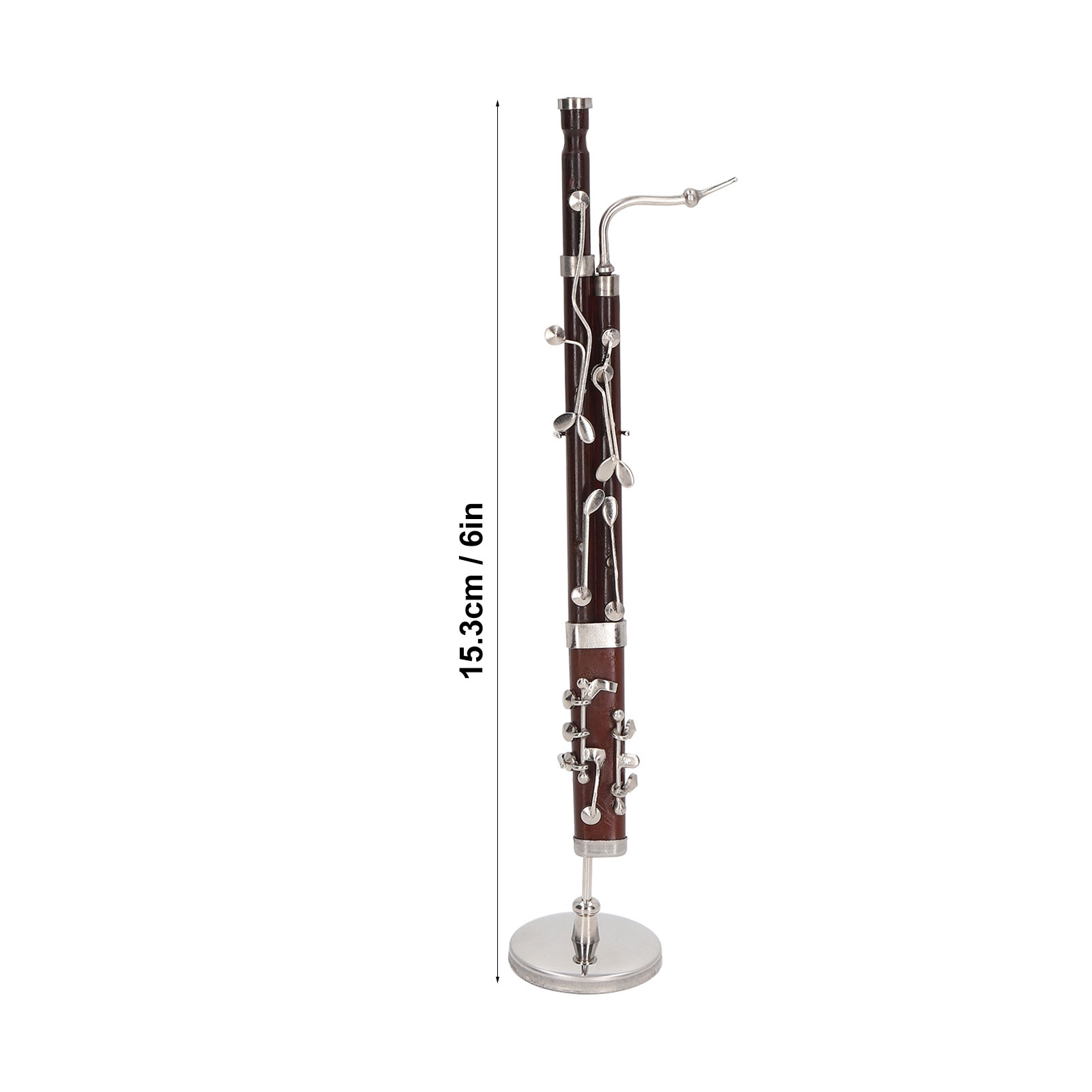 نموذج مصغر لآلة الباسون مع حام - مراجعة Musical Instrument Bassoon وسعره