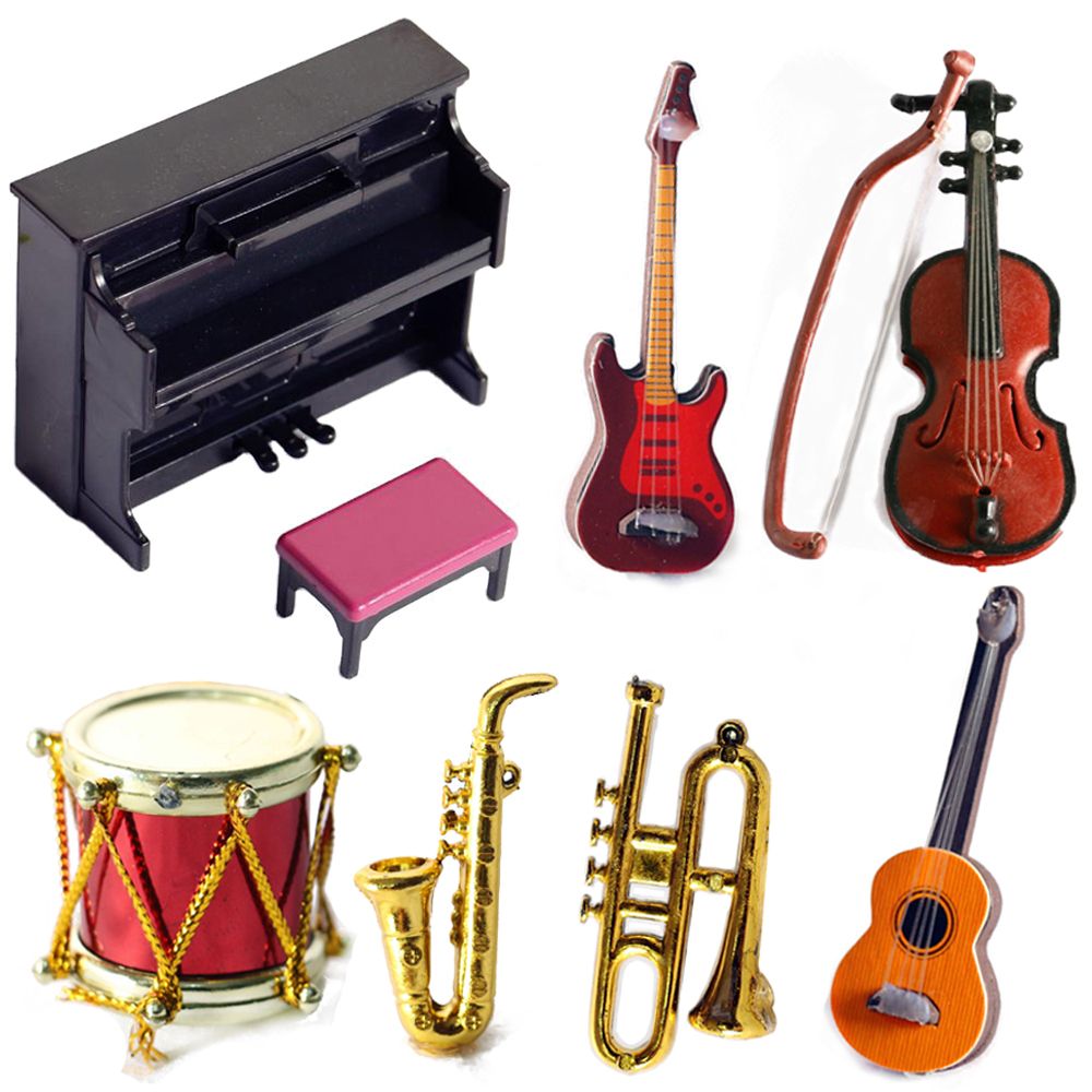 دمية مصغرة الآلات الموسيقية 1/ - مراجعة Musical Instrument Horn وسعره