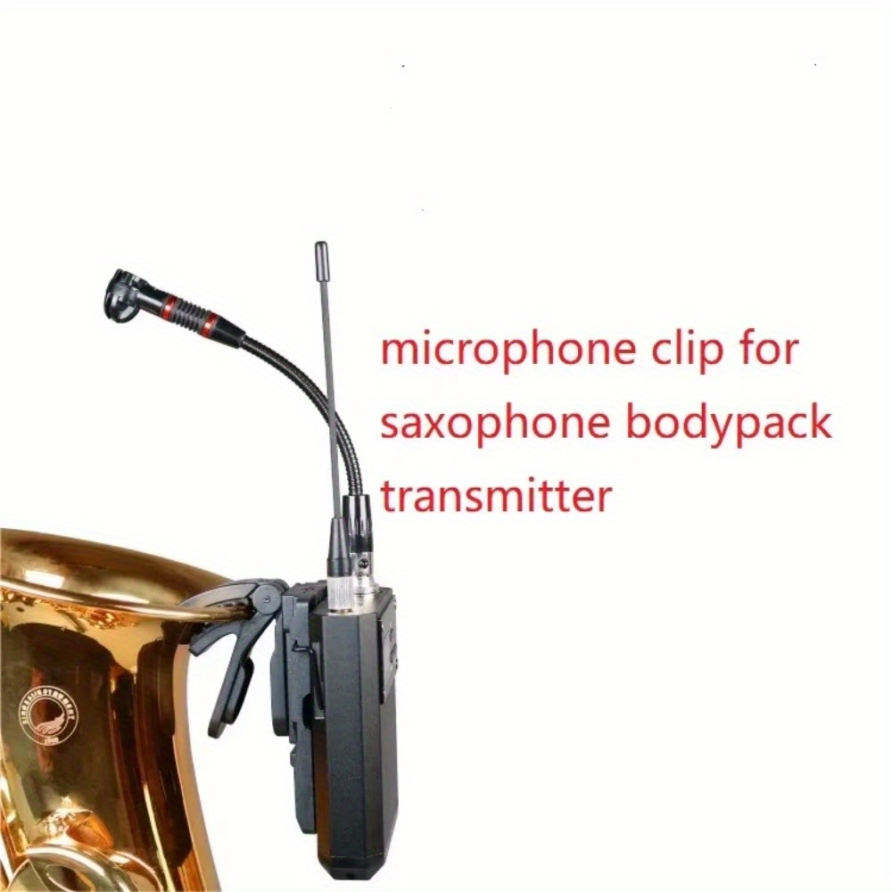 مشبك ميكروفون للساكسفون لجهاز  - مراجعة Musical Instrument Horn وسعره