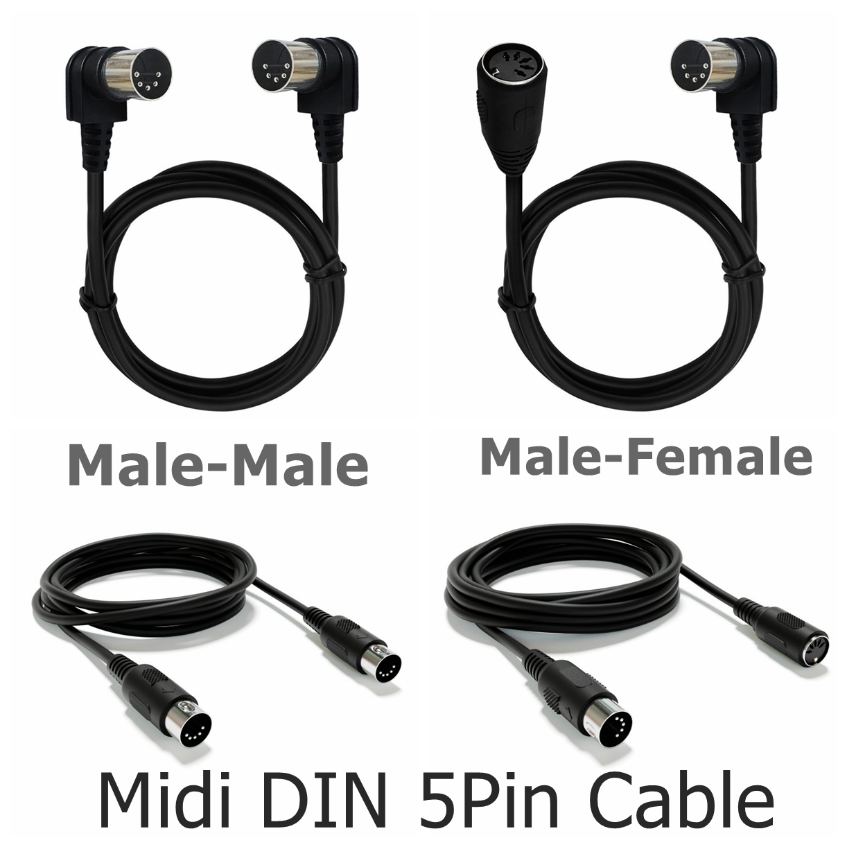 كابل تمديد MIDI DIN 5PIN ذكر إ - مراجعة Musical Instrument Digital Interface وسعره