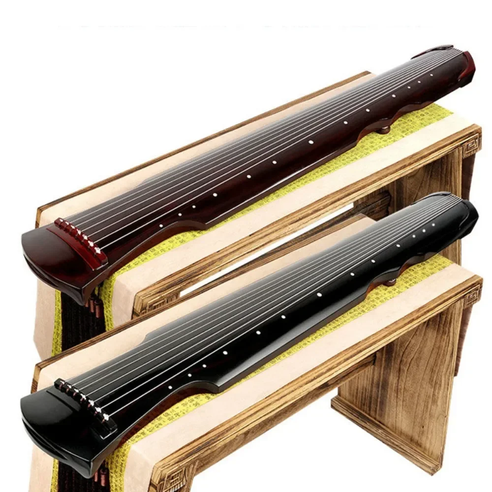 7 سلاسل Guqin Zither اليدوية G - مراجعة Musical Instrument Oud وسعره