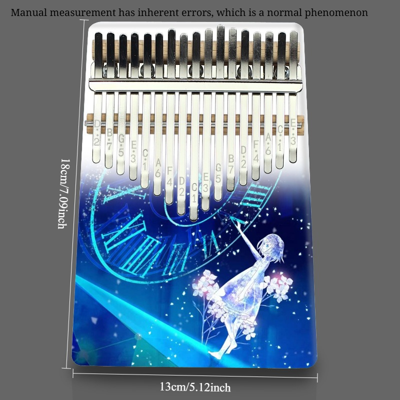 آلة كاليمبا الموسيقية بـ 17 نغ - مراجعة Musical Instrument Dulcimer وسعره