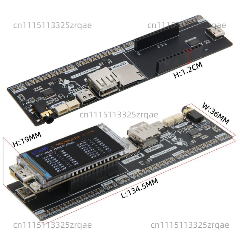 لوحة تطوير T-Display-S3 MIDI S - مراجعة Musical Instrument Digital Interface وسعره
