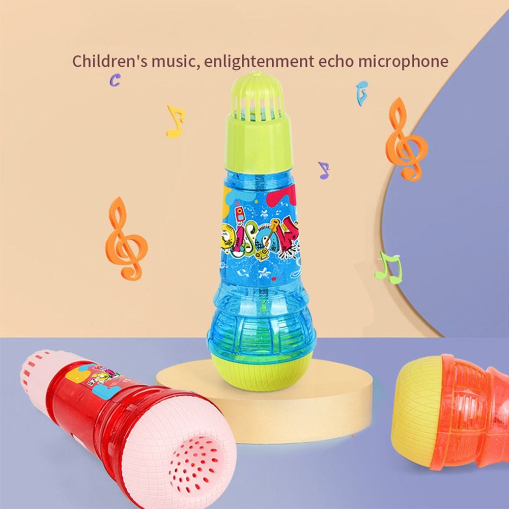 ميكروفون صدى بلاستيكي مضحك كبي - مراجعة Song With Musical Instrument وسعره