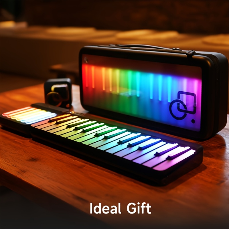 بيانو رقمي ذكي أنيق مزود بإضاء - مراجعة Musical Instrument Qin وسعره